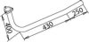 MERCE 3604900819 Exhaust Pipe